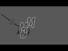 Grote Stepper van de Duwschuif Motor 25mm 12 VDC voor Schoonheidsmateriaal