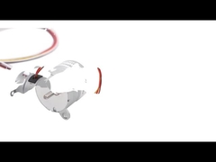 SM24-048S permanente Magneet 25mm Stepper van de 7,5 Staphoek Motor met Versnellingsbak